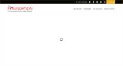 Desktop Screenshot of foundationscps.org